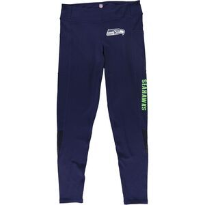 MSX Womens Seattle Seahawks Tapered Compression Leggings Athletic Pants, NWT